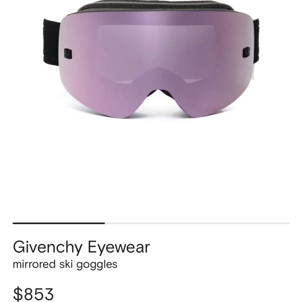 Givenchy Ski Goggles